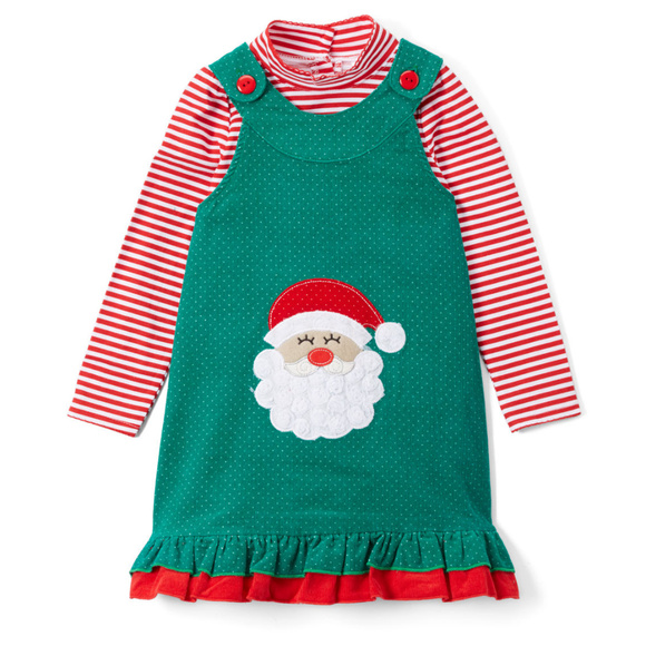 santa jumper dress